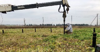 Установка винтовых свай Мурманск цена от 3118 руб.